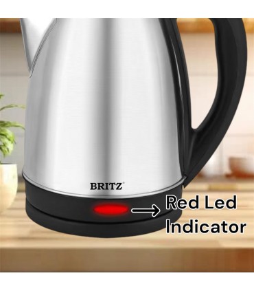 Britz BR-K182S SUS304 Base Stainess Steel Auto Switch Electric Kettle