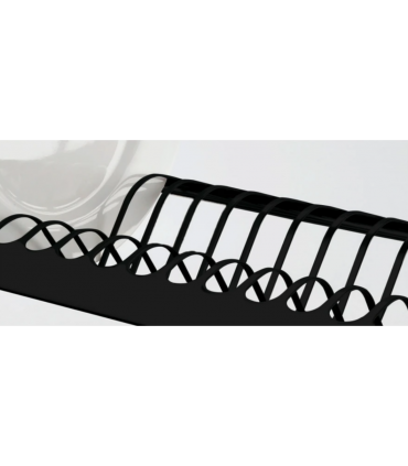 ecoWare Luxury 201 Stainless Steel Dish Rack  - Black
