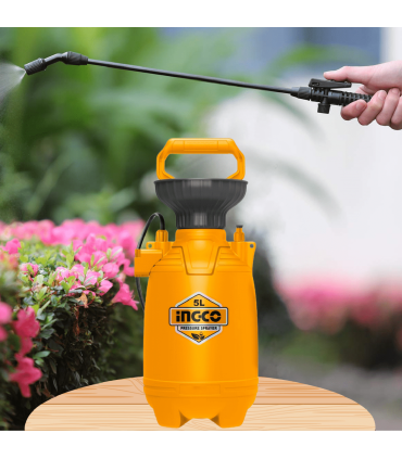 Ingco HSPP30502 Garden Fertilizer 2.5 Bar Pressure Sprayer - 5.0 Litre