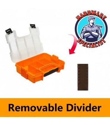 INGCO 12 inch Plastic Stackable Screw Box Organizer PBX1211