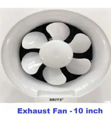 Britz Powerful Copper Motor Low Noise Energy Saving Ventilating Exhaust Fan