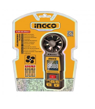 Ingco HETAN031 Professional Air Velocity Digital Anemometer