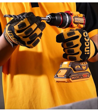 Ingco HKTHP41662 20V Lithium-Ion 2.0Ah 66Nm Cordless Impact Drill 166