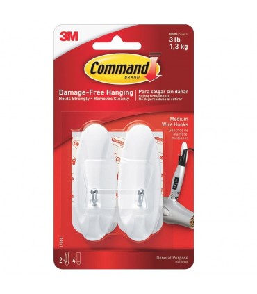 3M Command Medium Wire Hooks