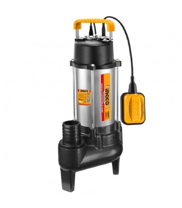 Ingco SPDS110068 1100W 1.5HP 2" Sewage Submersible Pump With Float Switch