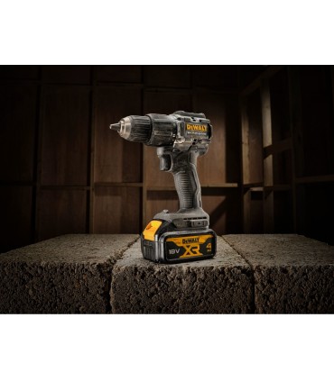 DeWalt DCD100M1T 18V/20V XR Brushless Hammer Drill Driver Set 4Ah + 5Ah