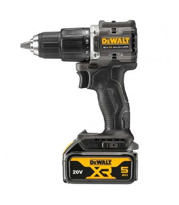 DeWalt DCD100M1T 18V/20V XR Brushless Hammer Drill Driver Set 4Ah + 5Ah