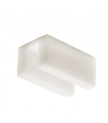 Estron FG Autodoor Sliding Door Floor Guide - White