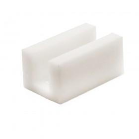 Estron FG Autodoor Sliding Door Floor Guide - White