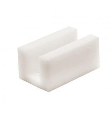 Estron FG Autodoor Sliding Door Floor Guide - White