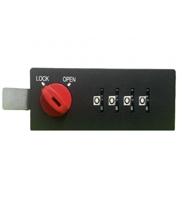 Heavy Duty Industrial 4-Digit Mechanical Combination Cam Lock with Key
