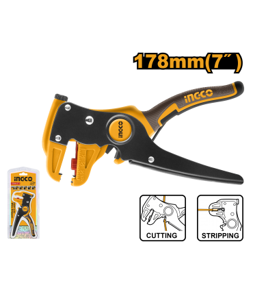 Ingco HWSP15608 7 Inch Precise Cutting Handy Wire Stripper