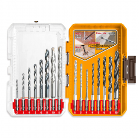 Ingco AKDL11608 Multi-Material Hex Shank Drill Bit Set - 16 Pieces