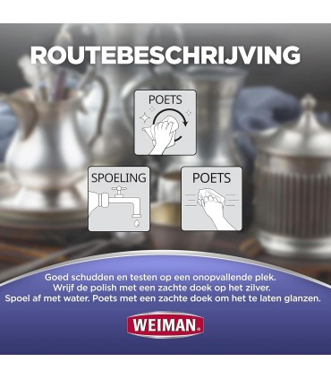 Weiman Royal Sterling Silver Polish - 237mL(8oz)