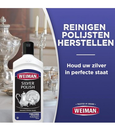 Weiman Royal Sterling Silver Polish - 237mL(8oz)