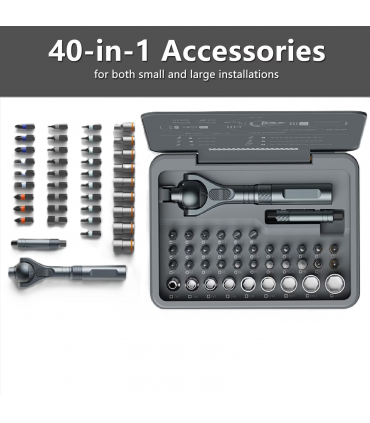 Duka RS2 40-in-1 CR-V Multi-Bit Ratchet Screwdriver Set