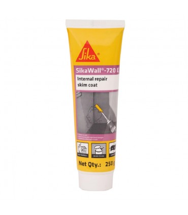 Sika SikaWall 720E Acrylic Wall Crack Repair Paste - 250g