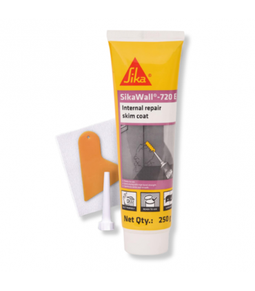 Sika SikaWall 720E Acrylic Wall Crack Repair Paste - 250g