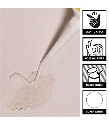 Sika SikaWall 720E Acrylic Wall Crack Repair Paste - 250g