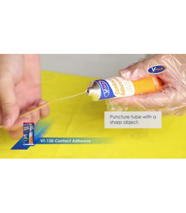 V-Tech VT-120/VT-125 Toluene-Free Contact Adhesive - 20mL/50mL