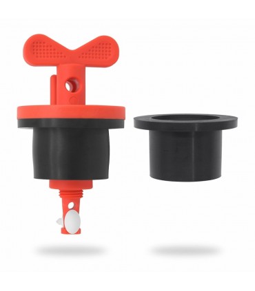 Nylon Drum Security Plug With 2 Rubber Gaskets