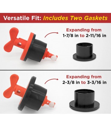 Nylon Drum Security Plug With 2 Rubber Gaskets