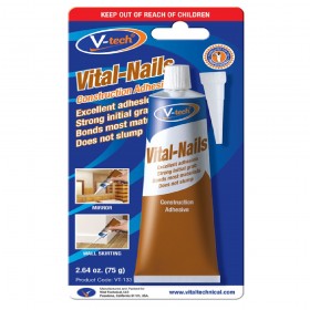 V-Tech VT-133 Vital Nails Construction Adhesive Sealant - 75g (2.64oz)