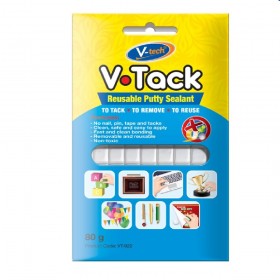 V-Tech VT-922 Reusable Putty Household Adhesive & Sealant - 80g