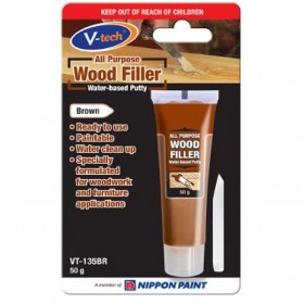 V-Tech VT-135 All Purpose Wood Filler Water Based Putty - 50g