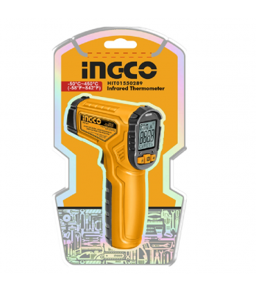 Ingco HIT0155028 Industrial -50°C~450°C Infrared Thermometer