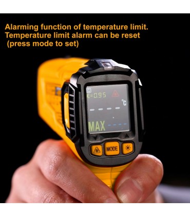 Ingco HIT0155028 Industrial -50°C~450°C Infrared Thermometer