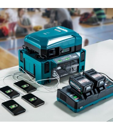 Makita PDC1500A01 40V Max Backpack Power/BAC01 AC Power Converter Portable Power System