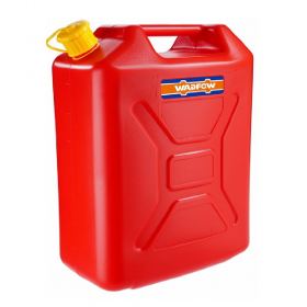 Wadfow WQY2320 20L Heavy-Duty Plastic Jerry Can with Spout Liquid Storage Container