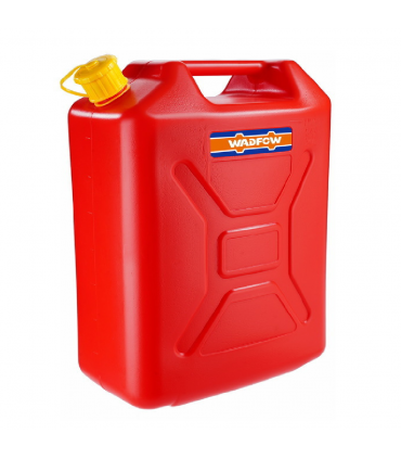 Wadfow WQY2320 20L Heavy-Duty Plastic Jerry Can with Spout Liquid Storage Container