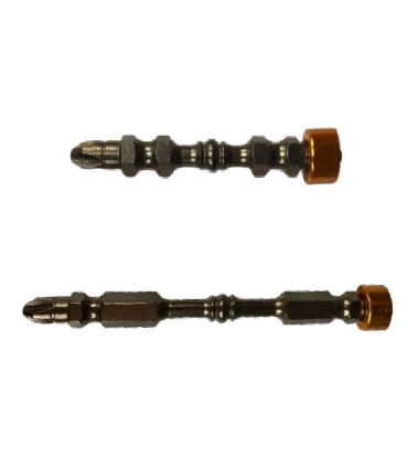 Double Ended S2 Steel Magnetic Screwdriver Bit - 65mm & 110mm