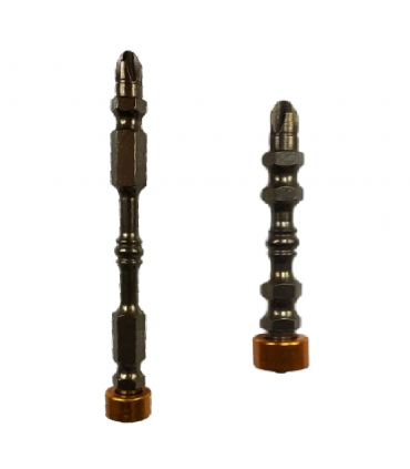 Double Ended S2 Steel Magnetic Screwdriver Bit - 65mm & 110mm