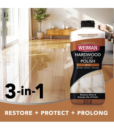 Weiman WM525 Hardwood Floor High Traffic Polish & Restorer 946ml