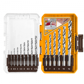 Ingco AKDL51508 M2 HSS 15 Pieces Drill Bit Set