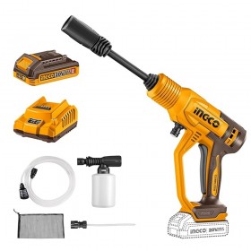 Ingco CPWLI20362 20V Lithium-Ion 24.8 Bar Pressure Washer