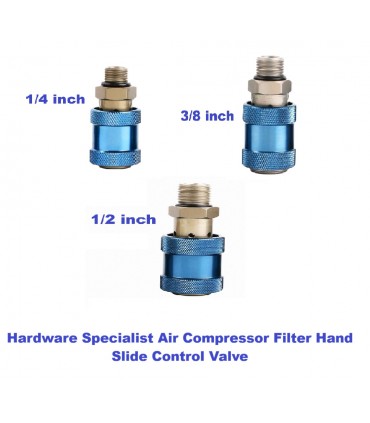 Hardware Specialist Air Compressor Filter Hand Slide Control Valve