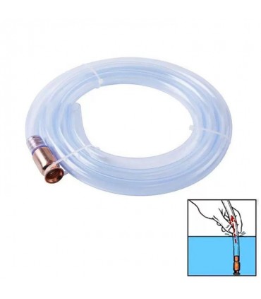 Self Priming Siphon Hose 1.5m Portable Fluid Transfer Pump Tube