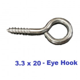 Heavy Duty 304 Stainless Steel Eye Hook