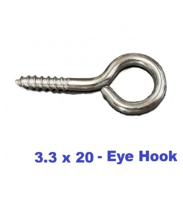 Heavy Duty 304 Stainless Steel Eye Hook