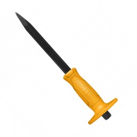 Ingco HCC0841016 10 inch Concrete Pointed Chisel with Hand Guard