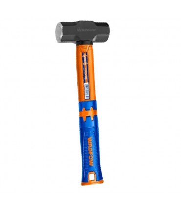 Wadfow WHM4302 Drop-forged Carbon Steel Fiberglass Handle Sledge Hammer