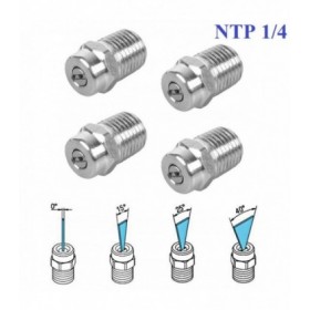 Hardware Specialist Stainless Steel NTP 1/4 Spray Nozzle (For Pressure Washer)