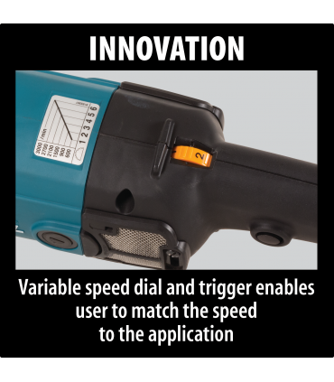 Makita 9237C 180mm Corded Variable Speed Polisher
