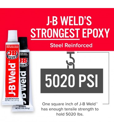 J-B Weld Twin Tube Original Cold-Weld Steel Reinforced Epoxy - 56 g