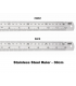 Stainless Steel Measuring Ruler - 30cm / 100cm Precision Scale