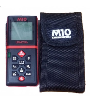 M10 LDM206/LDM60G 60m Laser Distance Meter - Red/Green